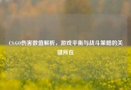 CS:GO伤害数值解析，游戏平衡与战斗策略的关键所在
