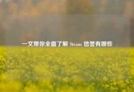 一文带你全面了解 Steam 信誉有哪些