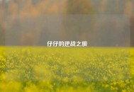 仔仔的逆战之旅