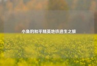 小鱼的和平精英地铁逃生之旅