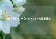 带你了解PUBG NS（PUBG Switch）究竟是什么