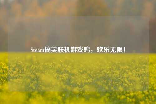 Steam搞笑联机游戏鸡,欢乐无限!