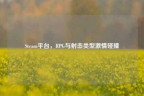 Steam平台,RPG与射击类型激情碰撞